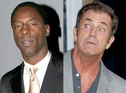 Isaiah Washington, Mel Gibson Isaiah Washington, Mel Gibson